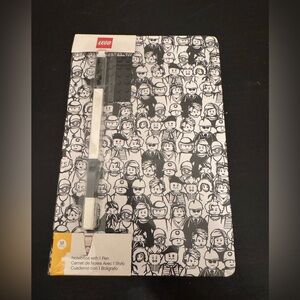 LEGO Lined Notebook With Gel Pen Santoki NEW, Sealed
